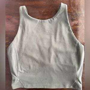 Lululemon high neck align tank with built in bra.